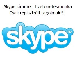 Skype c�m�nk: fizetonetesmunka